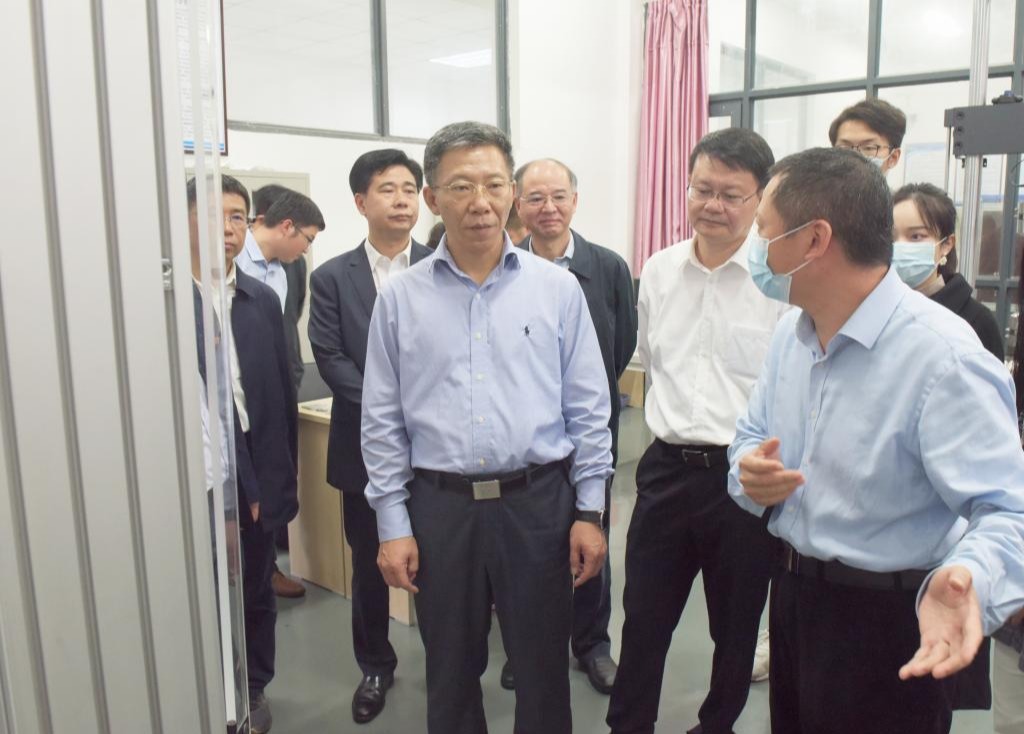 副省长罗小云来校调研国家重点实验室筹建情况