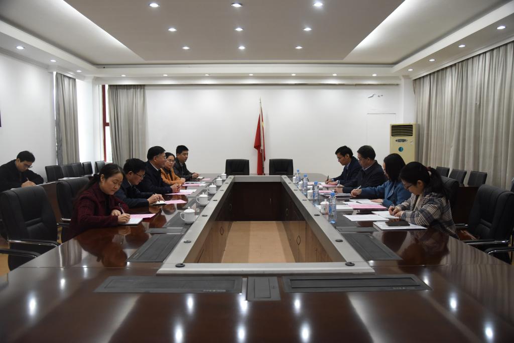 省委教育工委考察调研组来校调研基层党建工作