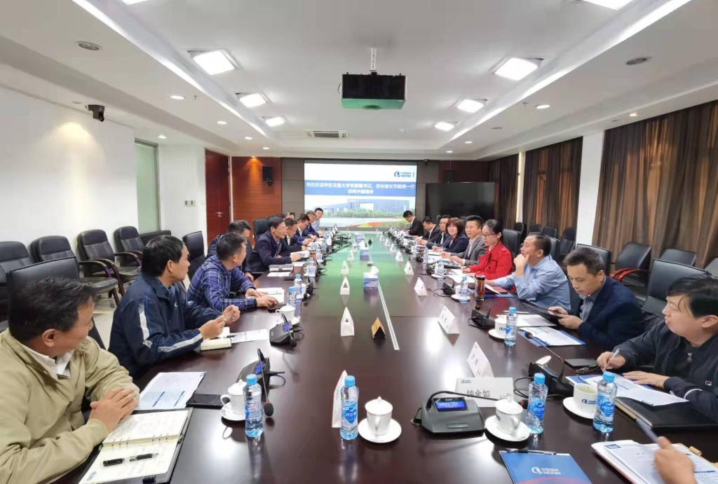 徐长节带队走访中国瑞林工程技术股份有限公司