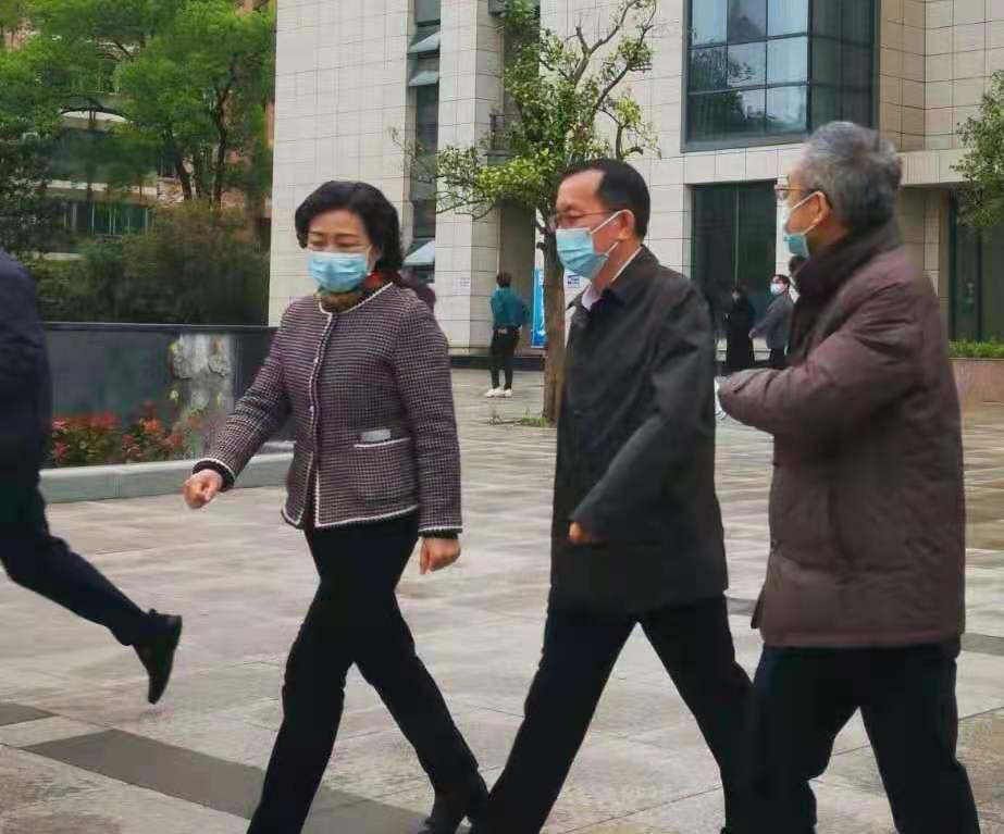 省教育厅领导来校检查指导疫情防控工作