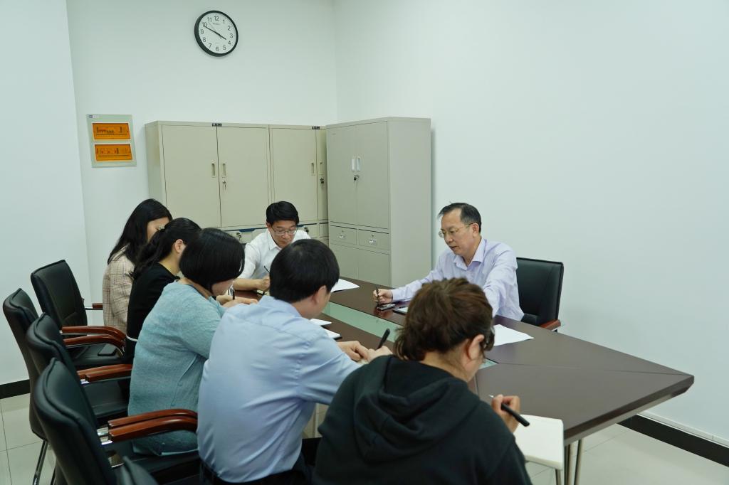 柳和生到审计处调研